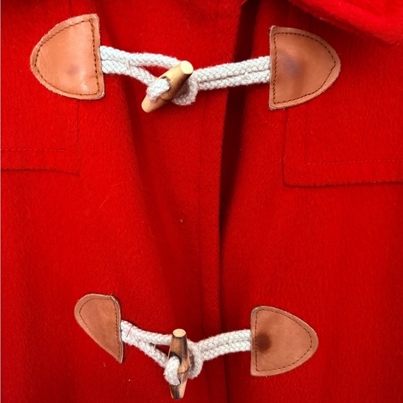 Eddie Bauer Red Duffle Toggle Coat | Heritage | Medium - Picture 3 of 11